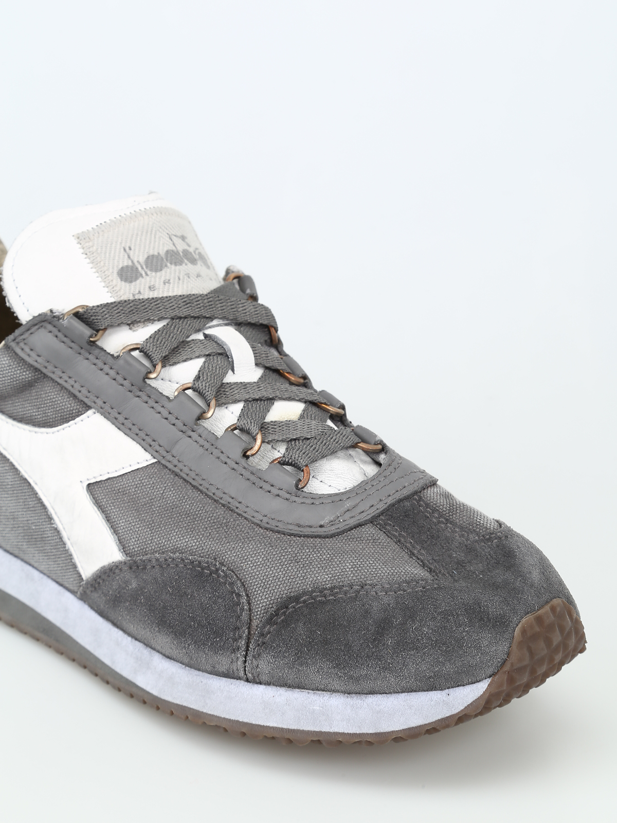 Diadora Heritage - Grey Equipe SW Dirty Evo sneakers - trainers -  2011738990175069