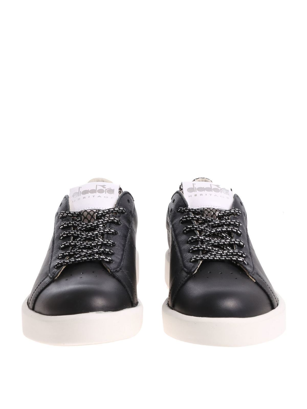 diadora black sneakers