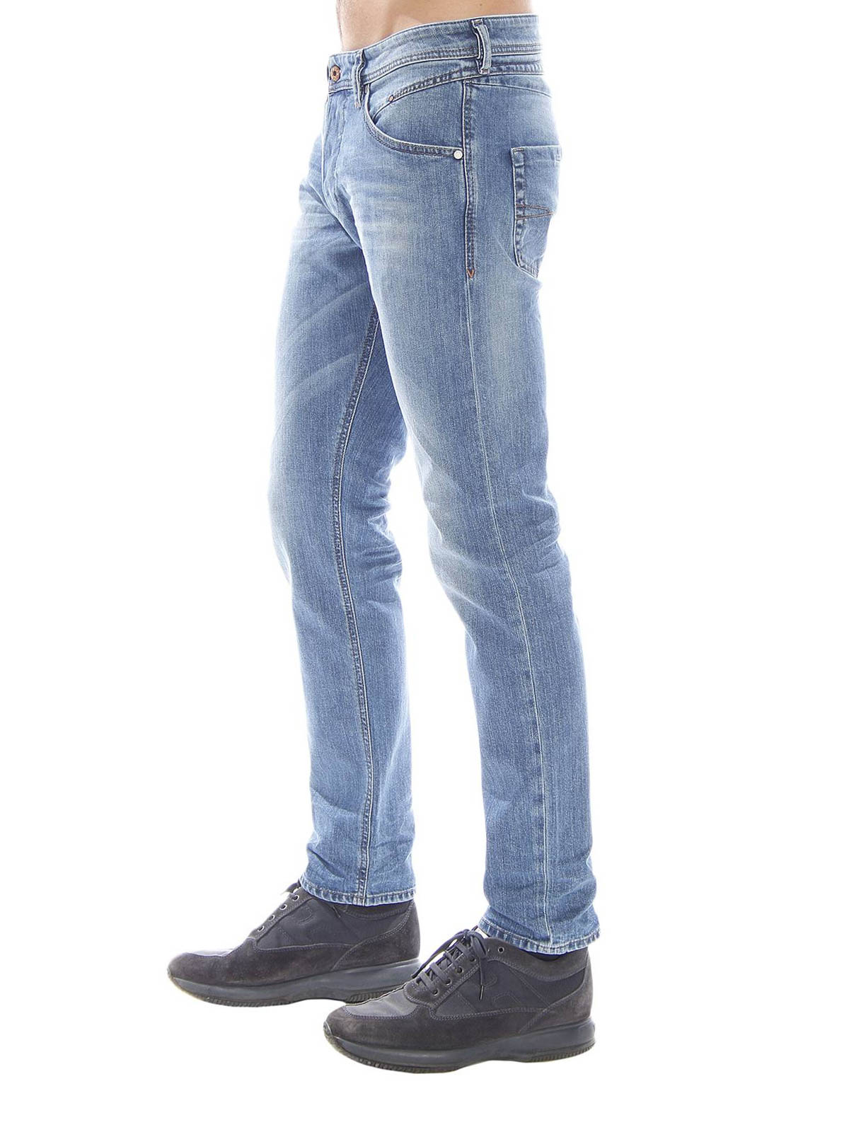cafe Normaal voor Straight leg jeans Diesel - Belther tapered jeans - 00S4IN848U01