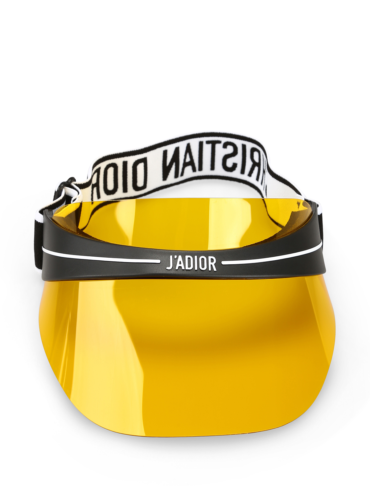 dior yellow visor