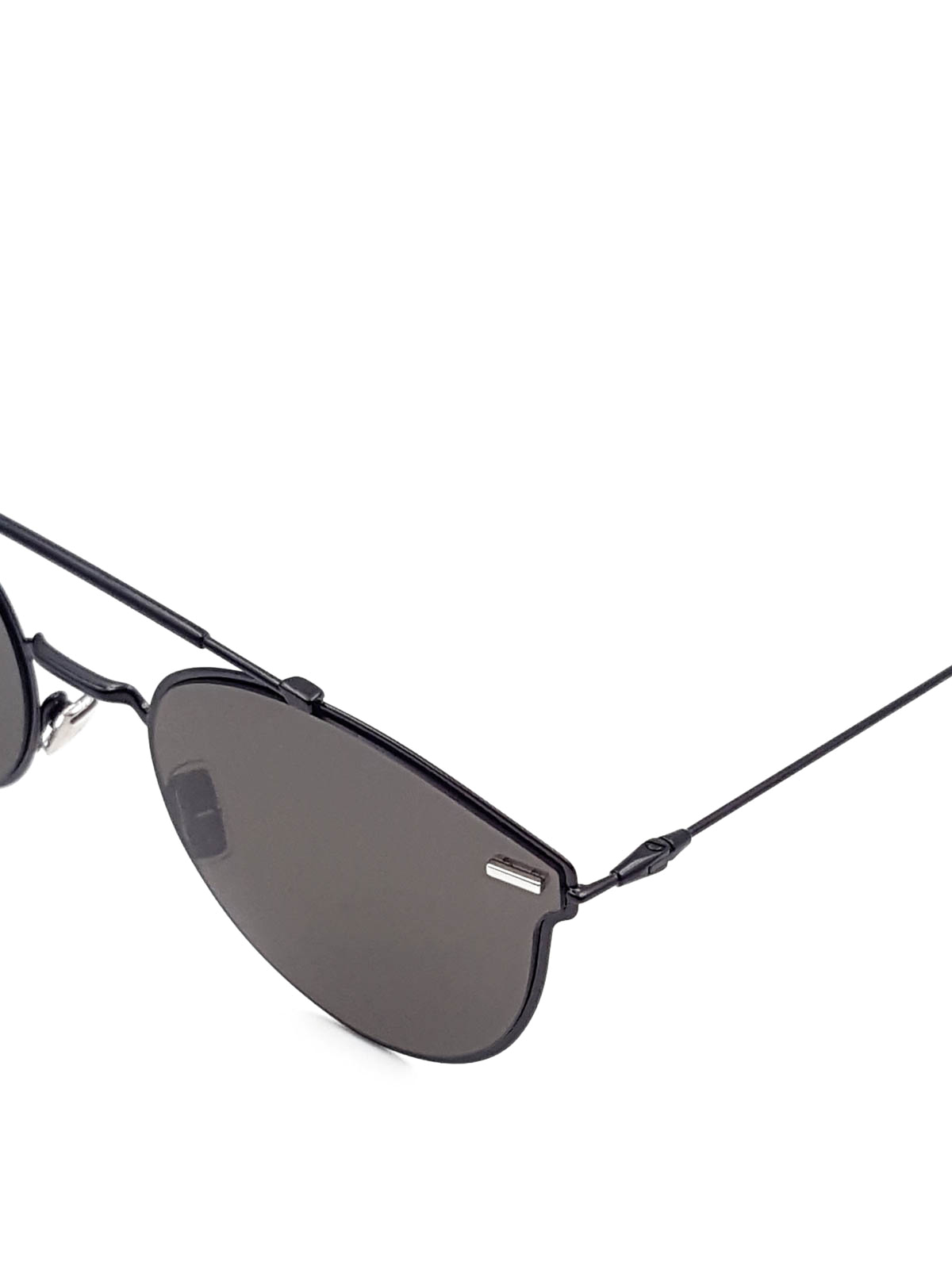 dior pressure metal pilot sunglasses