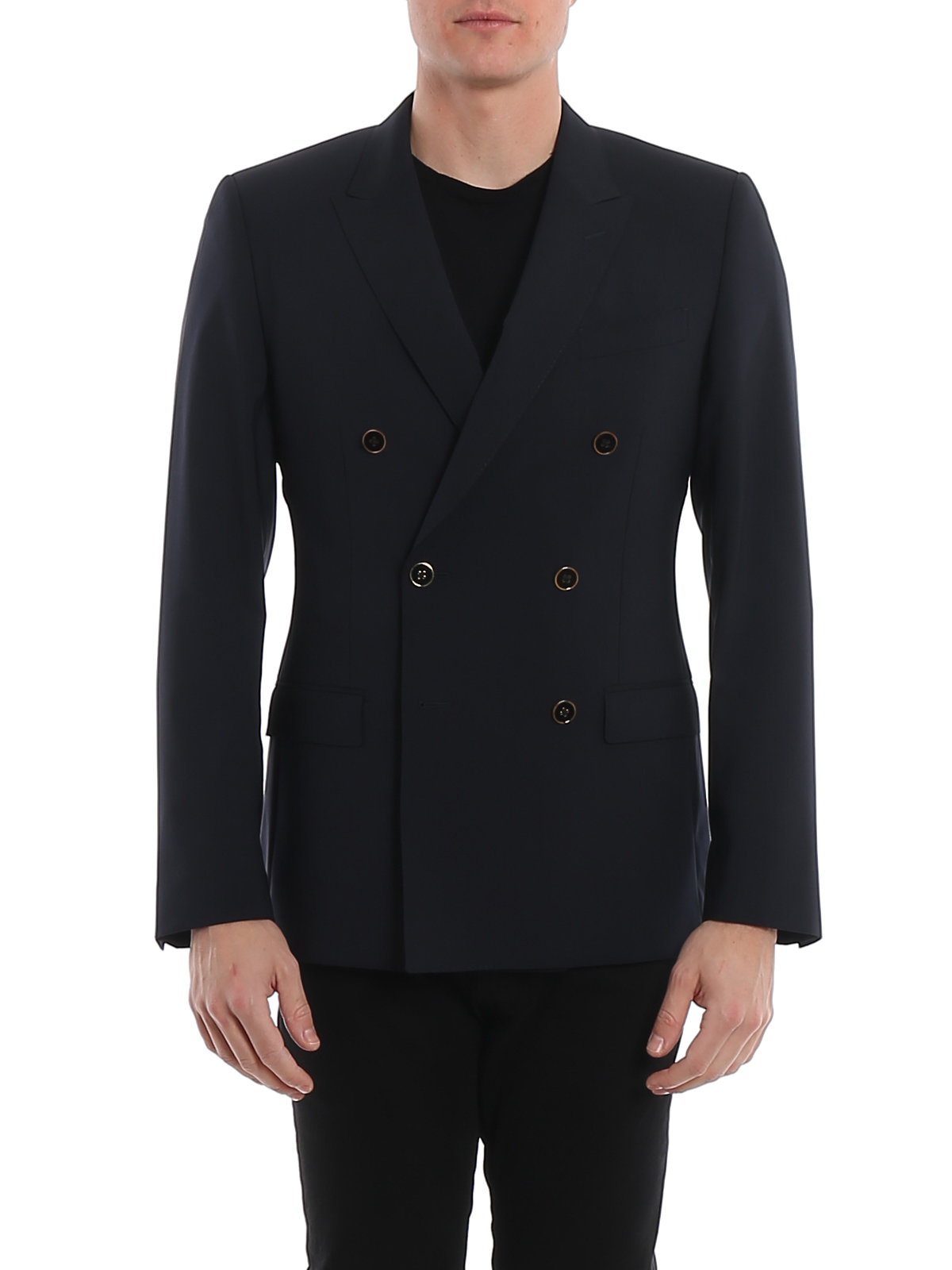 Blazers Dolce & Gabbana - Virgin wool double-breasted blazer ...