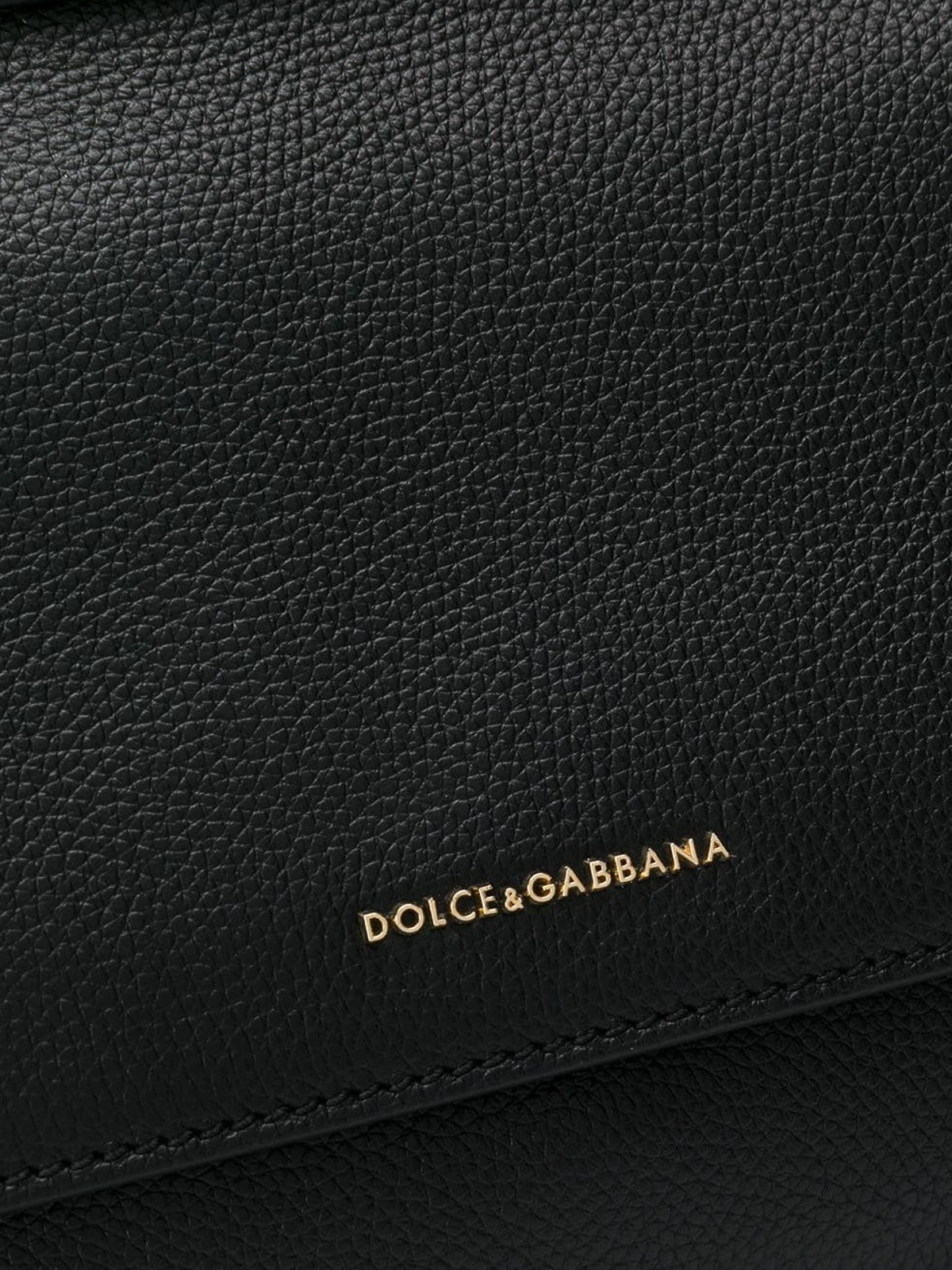 Bowling bags Dolce & Gabbana - Black Sicily Soft small bag ...