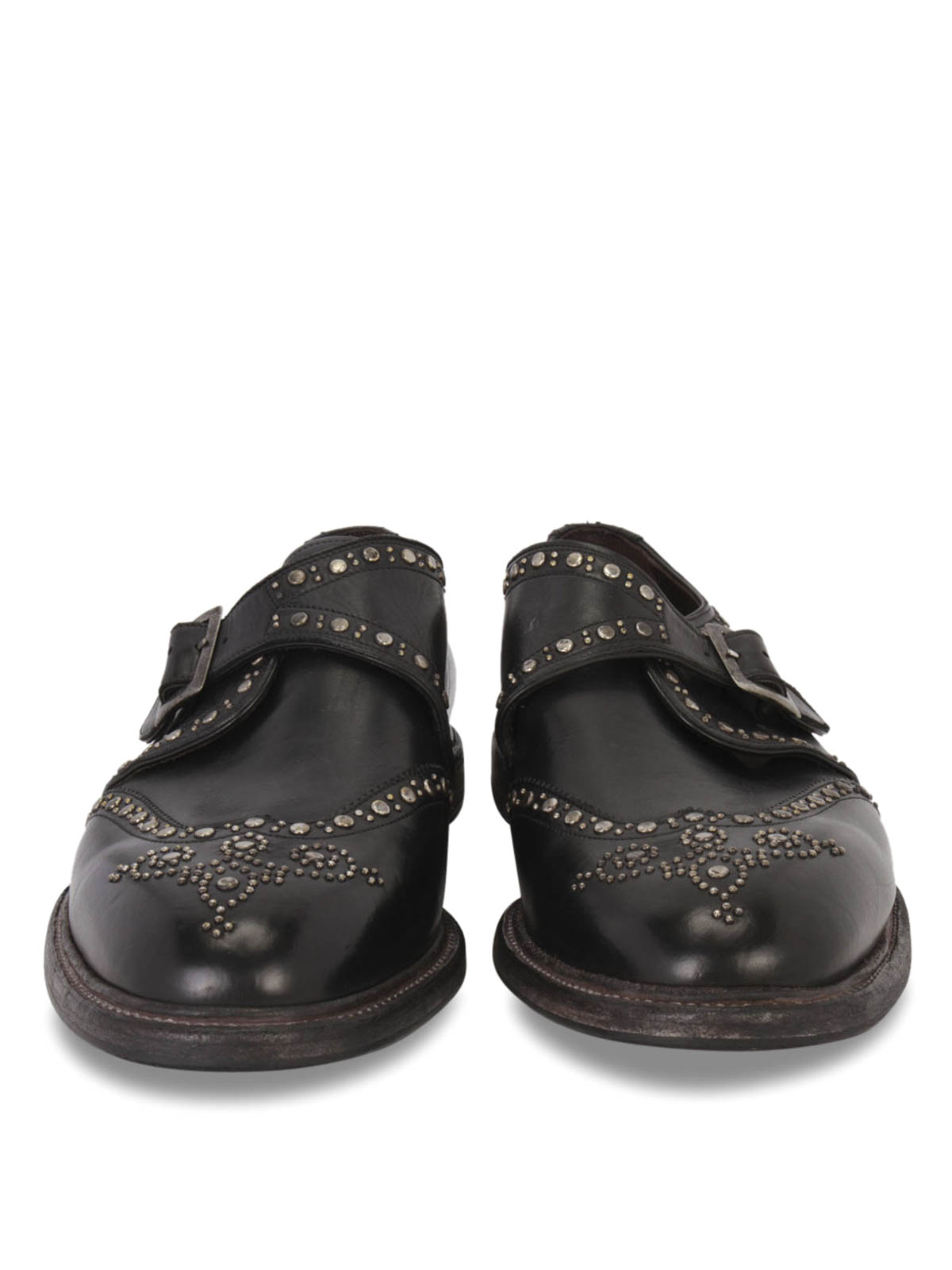 Classic shoes Dolce & Gabbana - Studded monk strap shoes - A10114A182880999