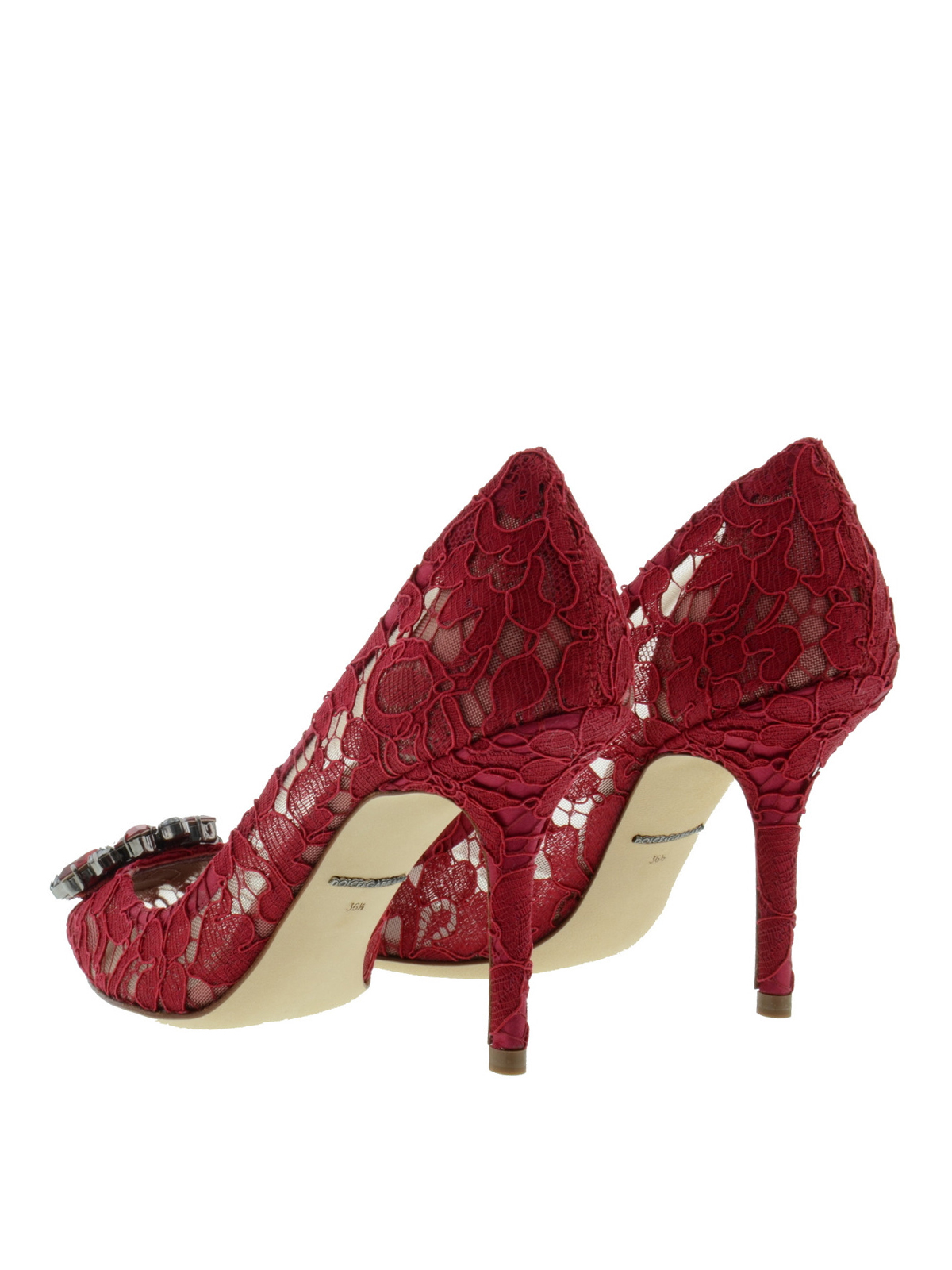 dolce and gabbana lace shoes