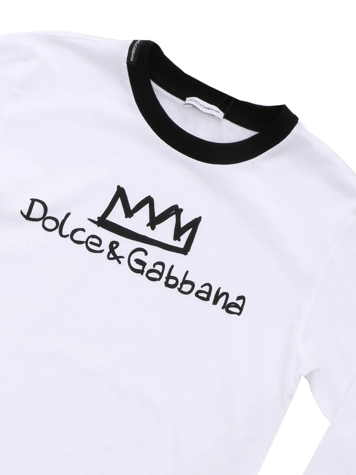 dolce and gabbana crew neck t shirt