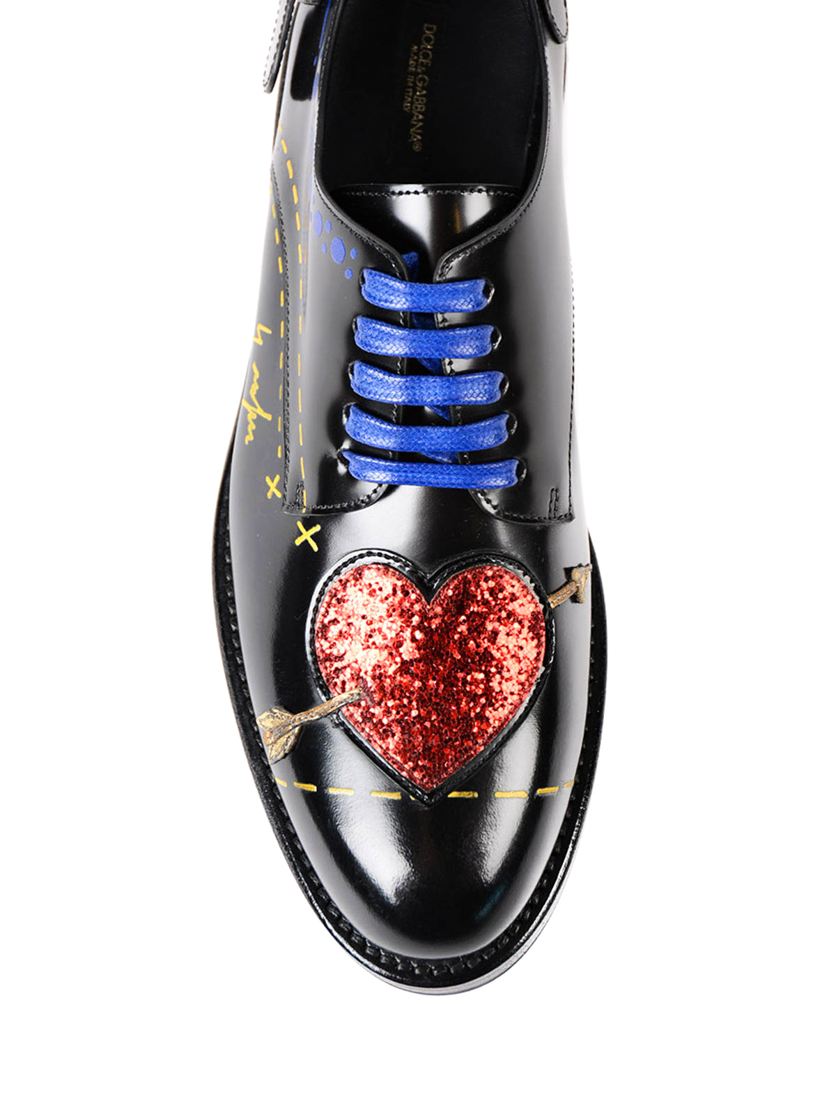dolce and gabbana derby shoes