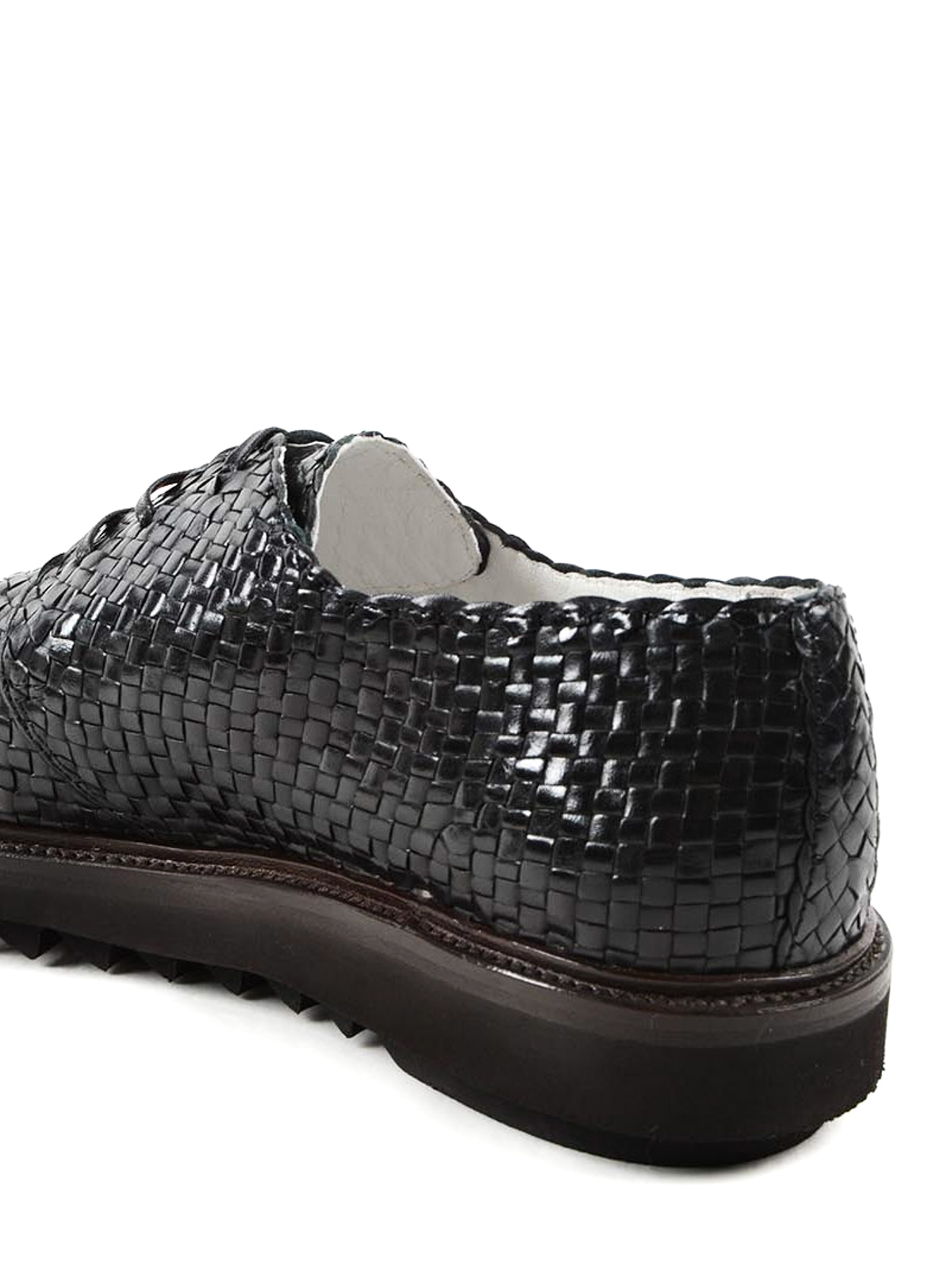 Dolce & Gabbana Leather Lace-up Shoes in Black for Men Mens Shoes Lace-ups Brogues 