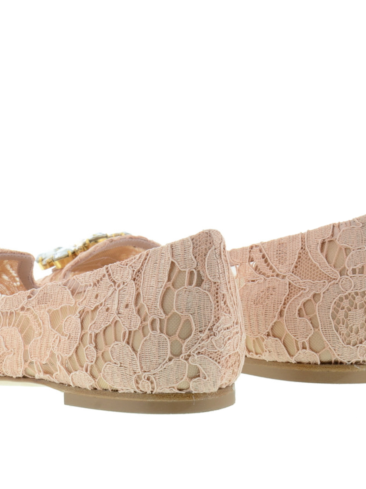 & Slippers Dolce & Gabbana - Vally jewel lace slippers - CP0010AL19880240