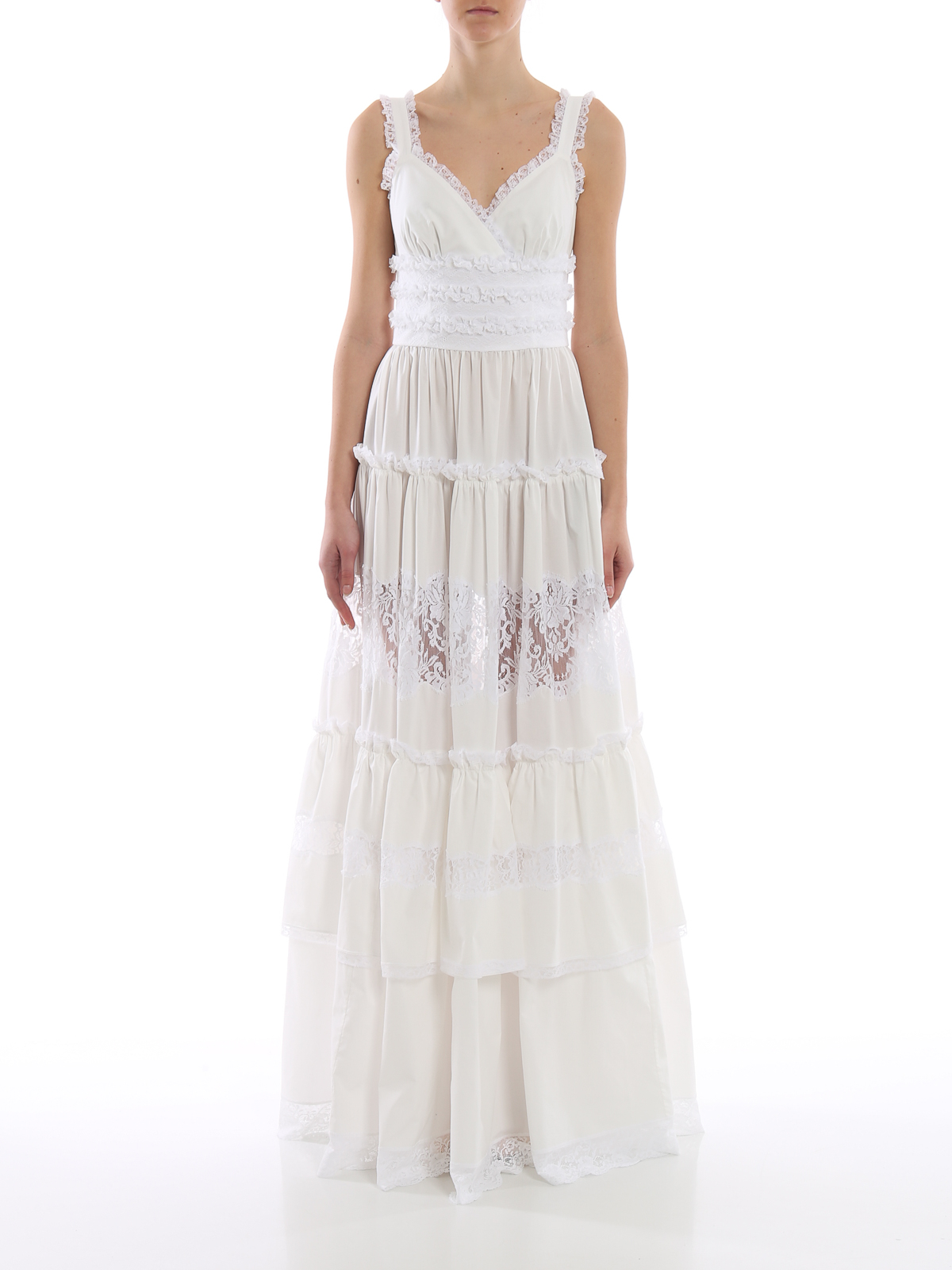 dolce gabbana white dress