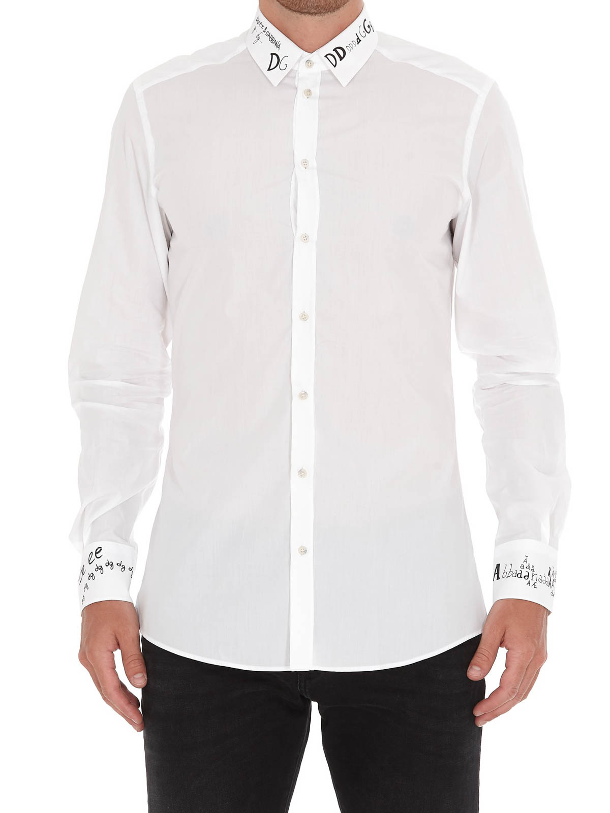 embroidered cuff dress shirt Cheap Sale - OFF 62%