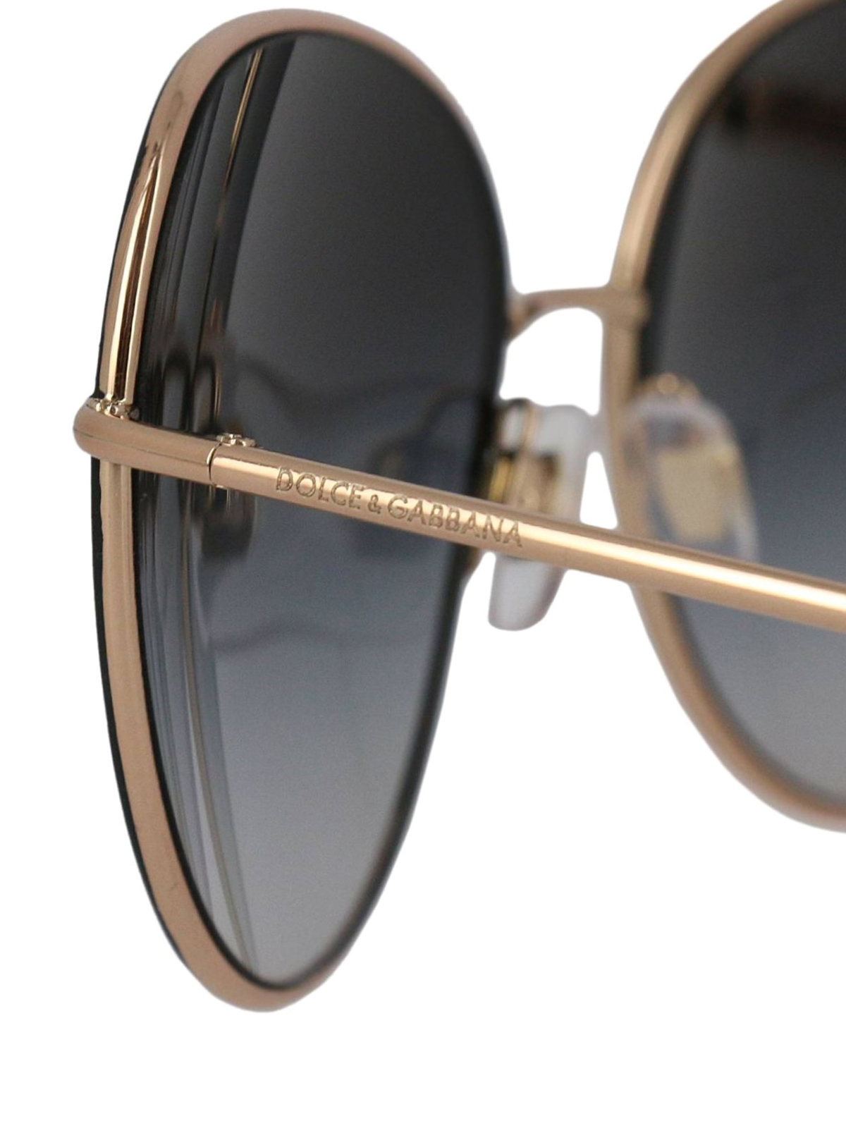 dolce and gabbana sunglasses black and gold