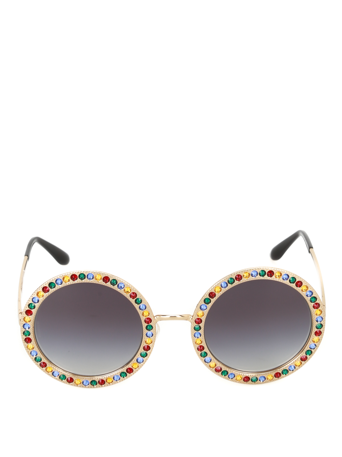 Sunglasses Dolce & Gabbana - Rhinestone embellished sunglasses - DG2170B028G