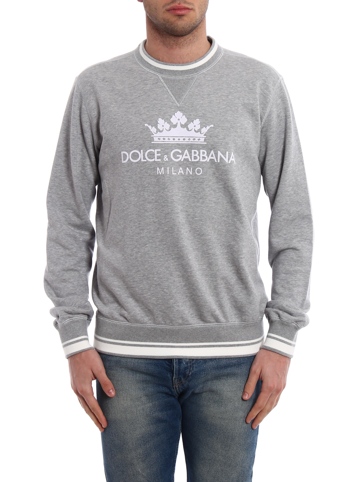 dolce and gabbana crown sweatshirt