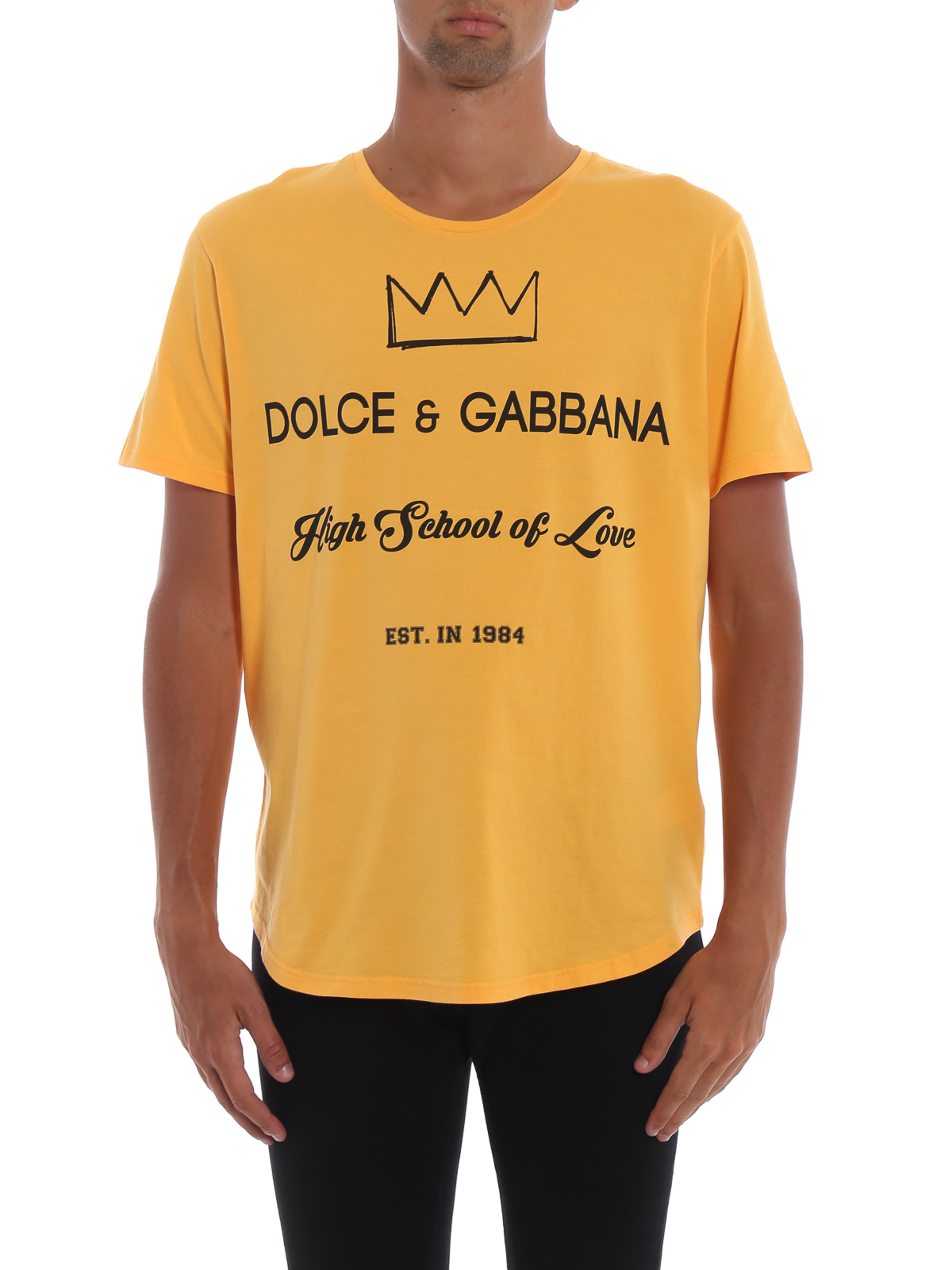 dolce and gabbana yellow