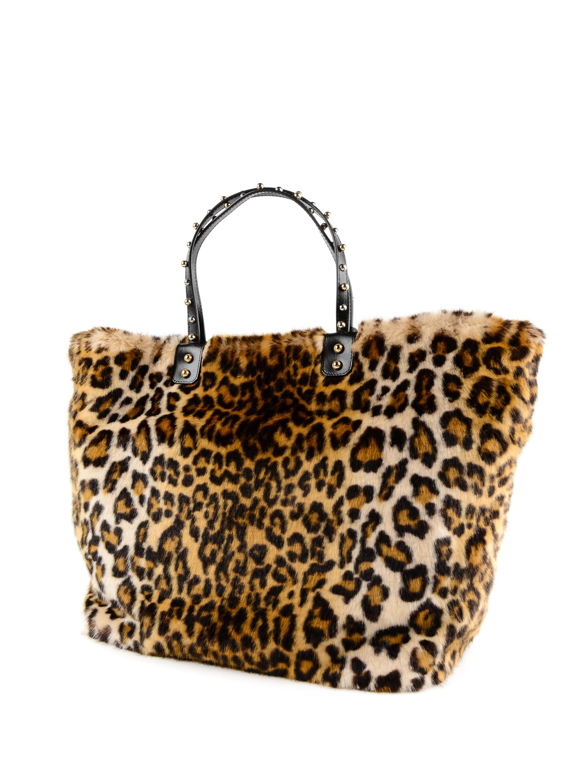 Totes bags Dolce & Gabbana - Beatrice animal print eco fur tote -  BB6191AM88380006