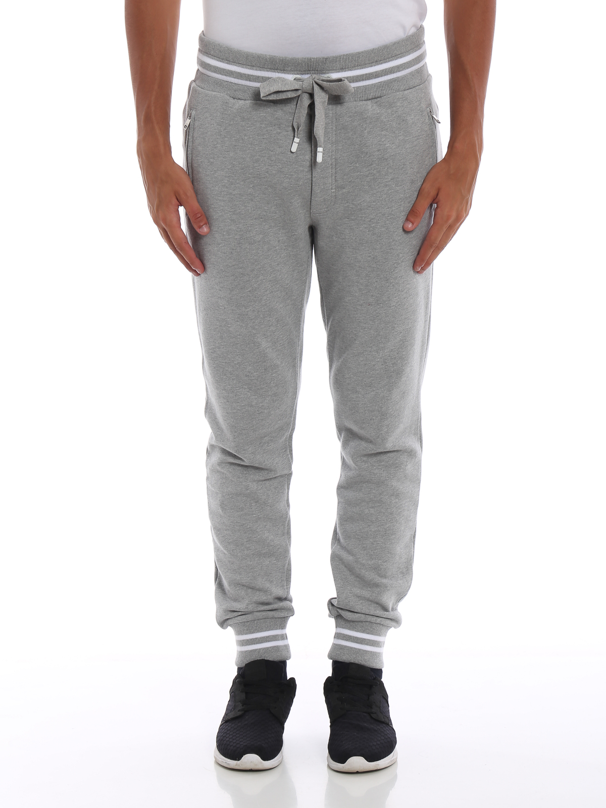 dolce and gabbana grey tracksuit