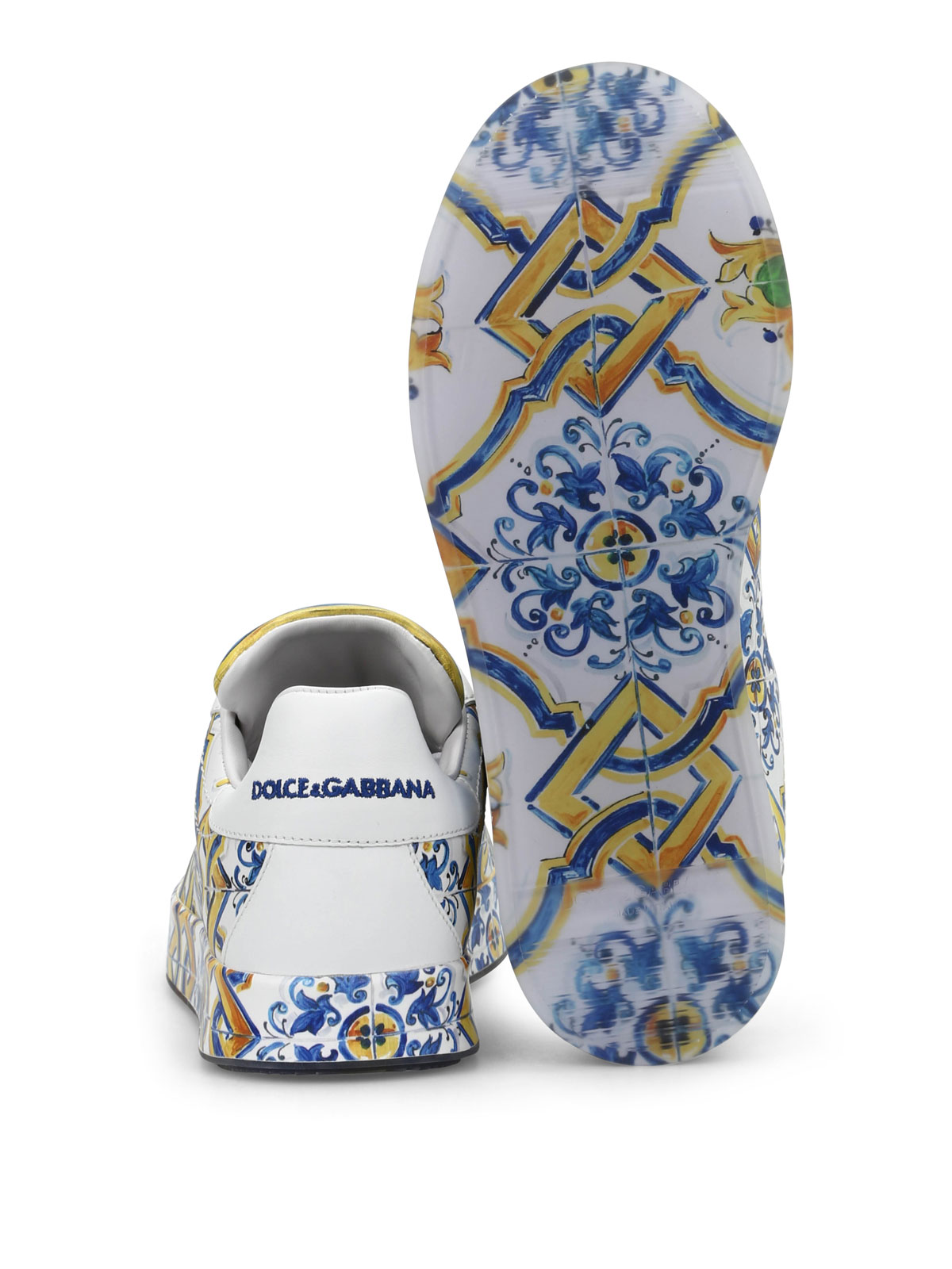 Gabbana - Majolica printed sneakers 