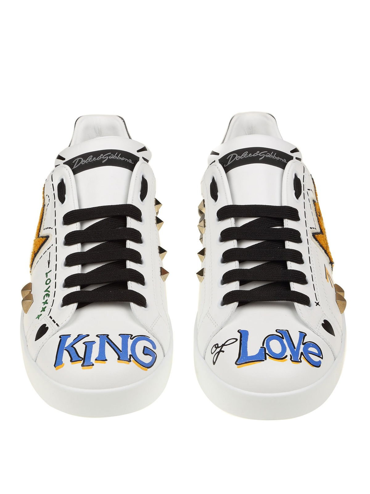 dolce & gabbana king of love sneakers