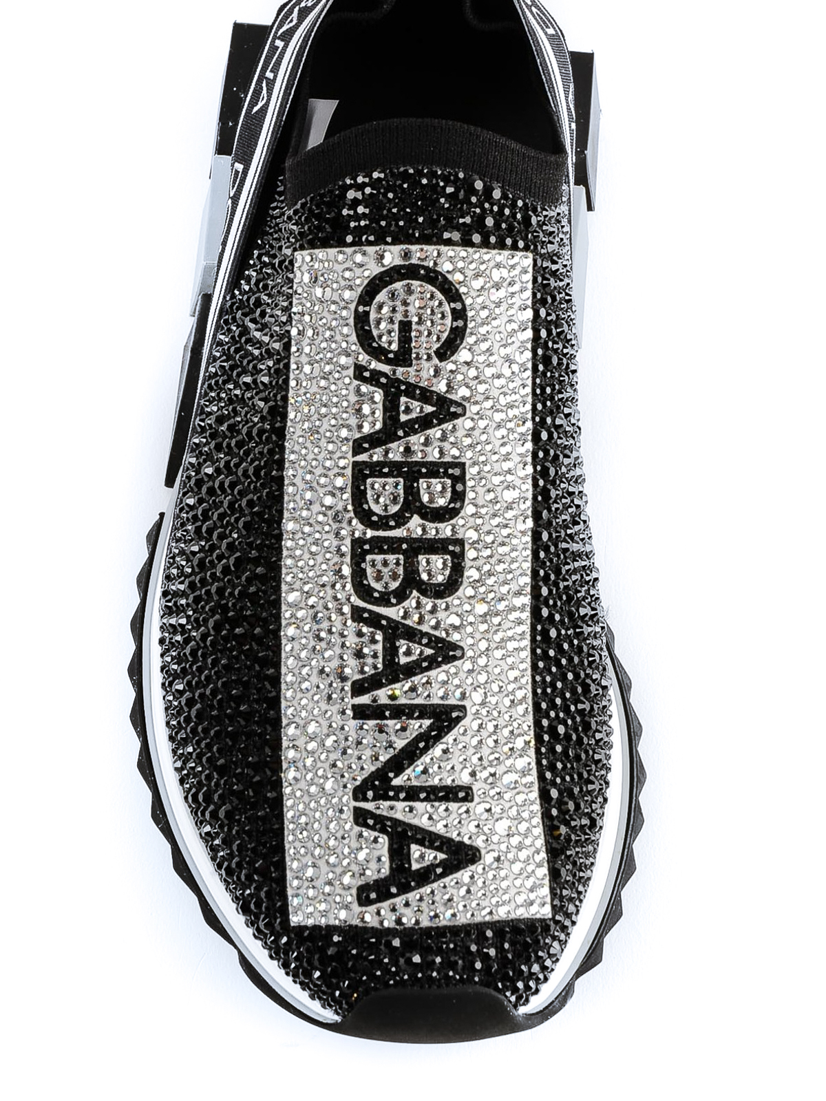 Dolce \u0026 Gabbana - Slip-on Sorrento con strass - sneakers - CK1644AZ1448S574