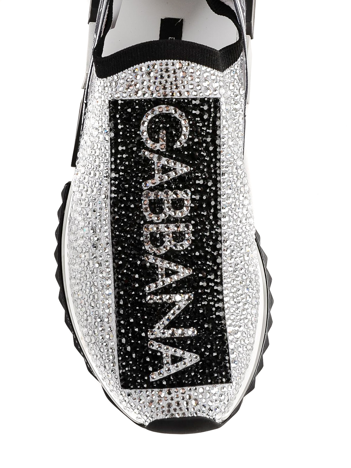 Trainers Dolce & Gabbana - Sorrento crystal embellished slip-ons -  CK1644AZ1448V135