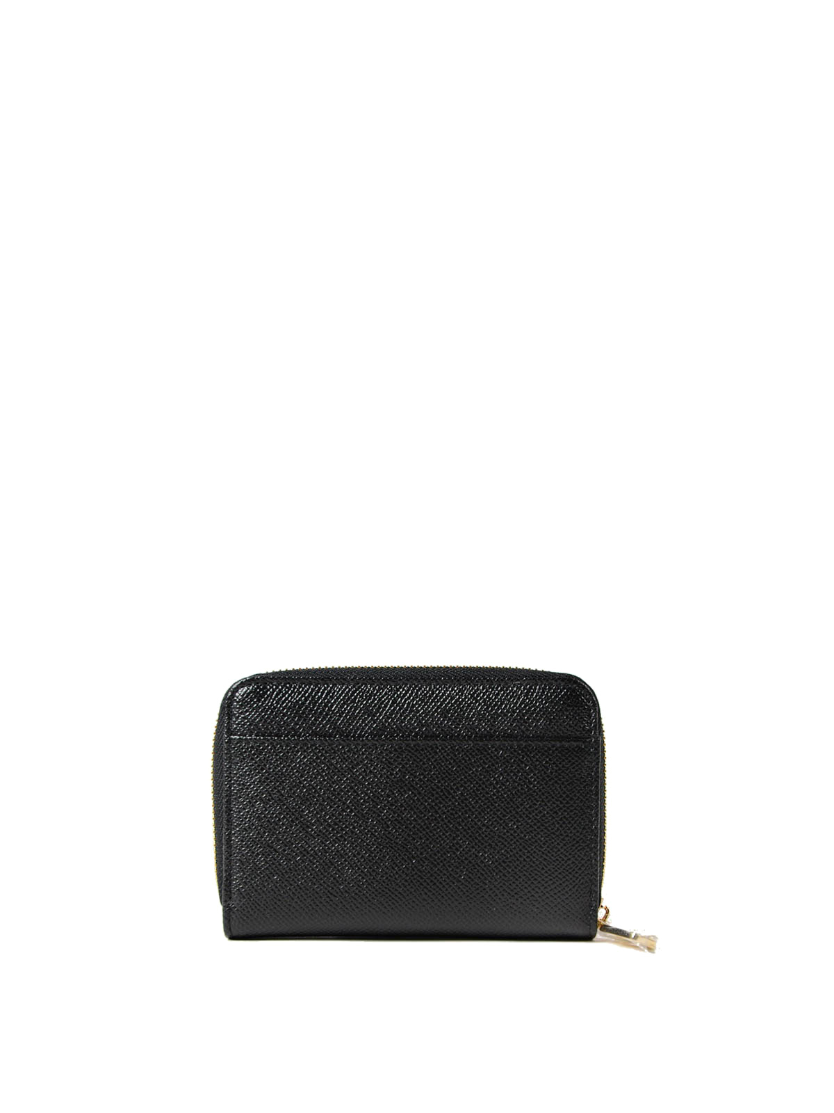 Wallets & purses Dolce & Gabbana - Black Dauphine compact wallet ...