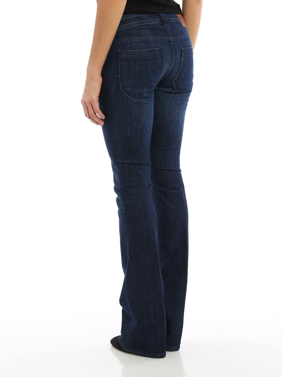 Bootcut jeans Dondup - Morrison low rise flared jeans - P982DS153D800