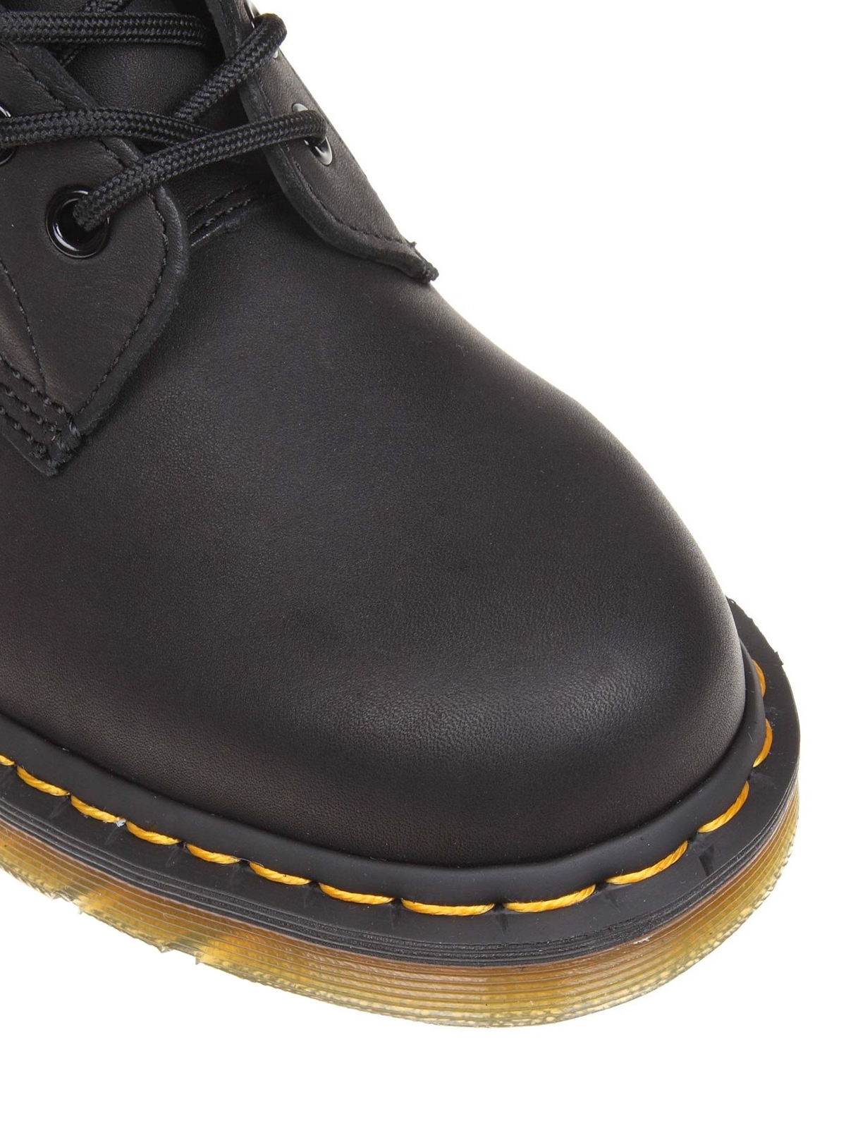 Dr. Martens - 1460 Greasy ankle boots 
