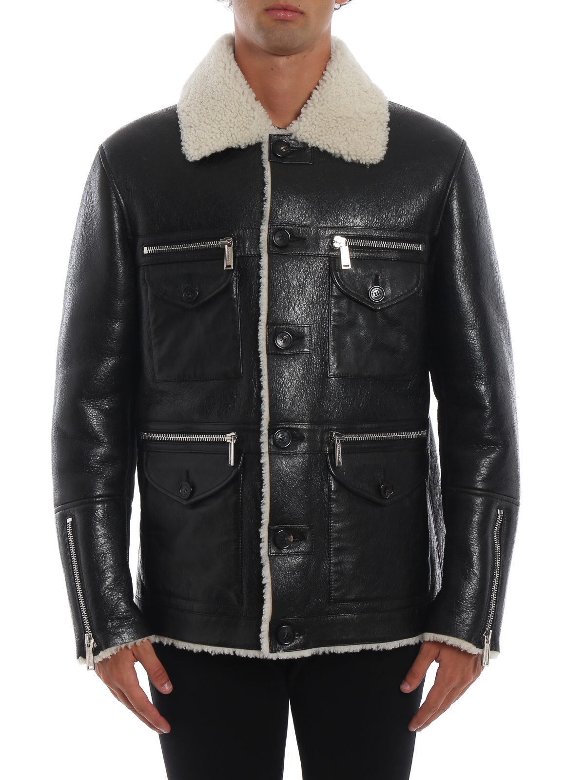 sheepskin lined jacket