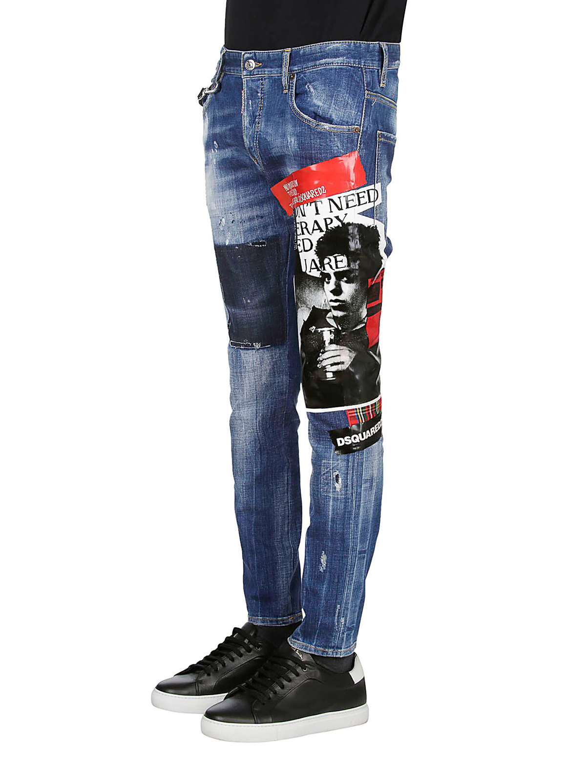 Skinny jeans Dsquared2 - Dark Vicious Skater jeans 