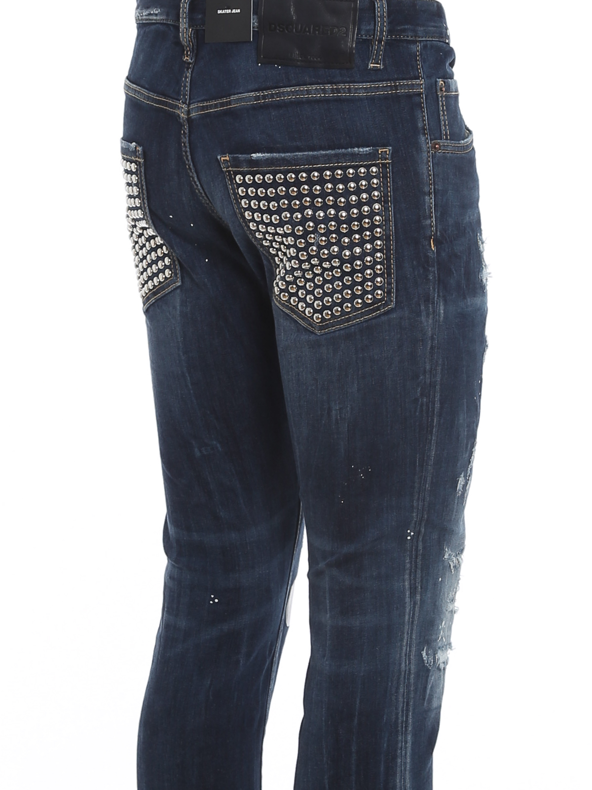 jeans Dsquared2 - Skater studded jeans - S74LB0924S30708470
