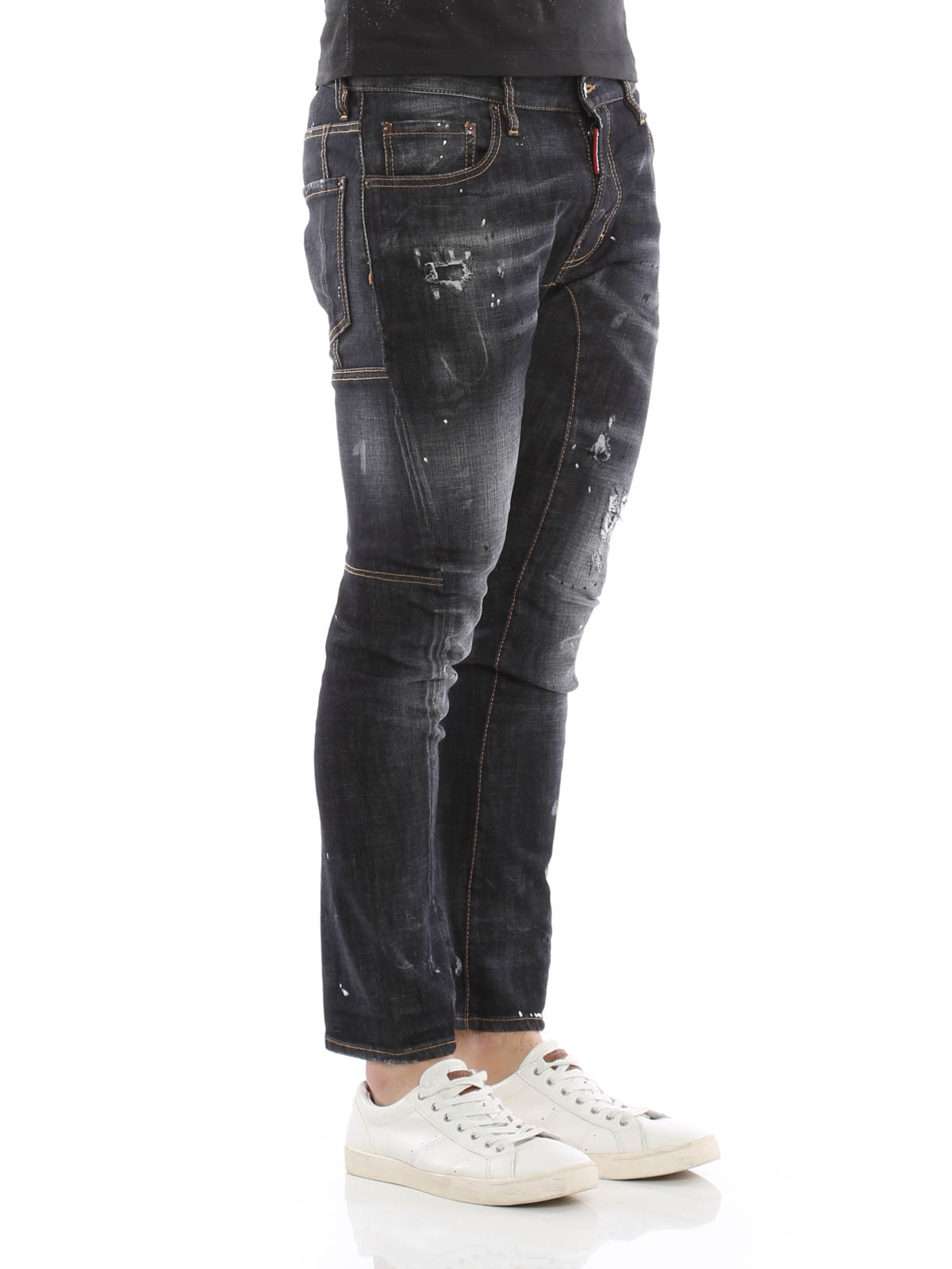 Skinny jeans Dsquared2 - Tidy Biker distressed jeans 