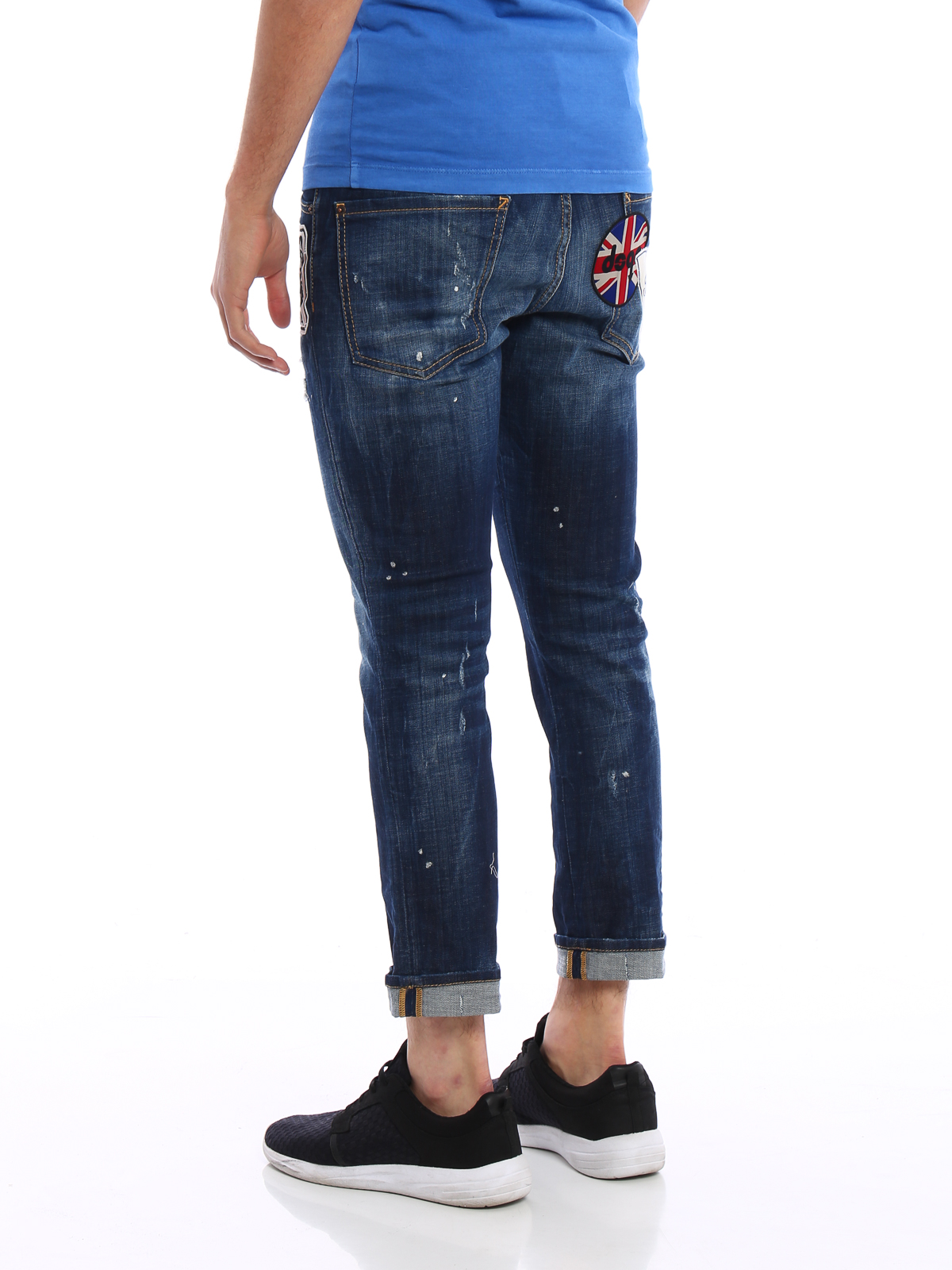 Straight leg jeans Dsquared2 - Glam Head jeans - S71LB0246S30342470