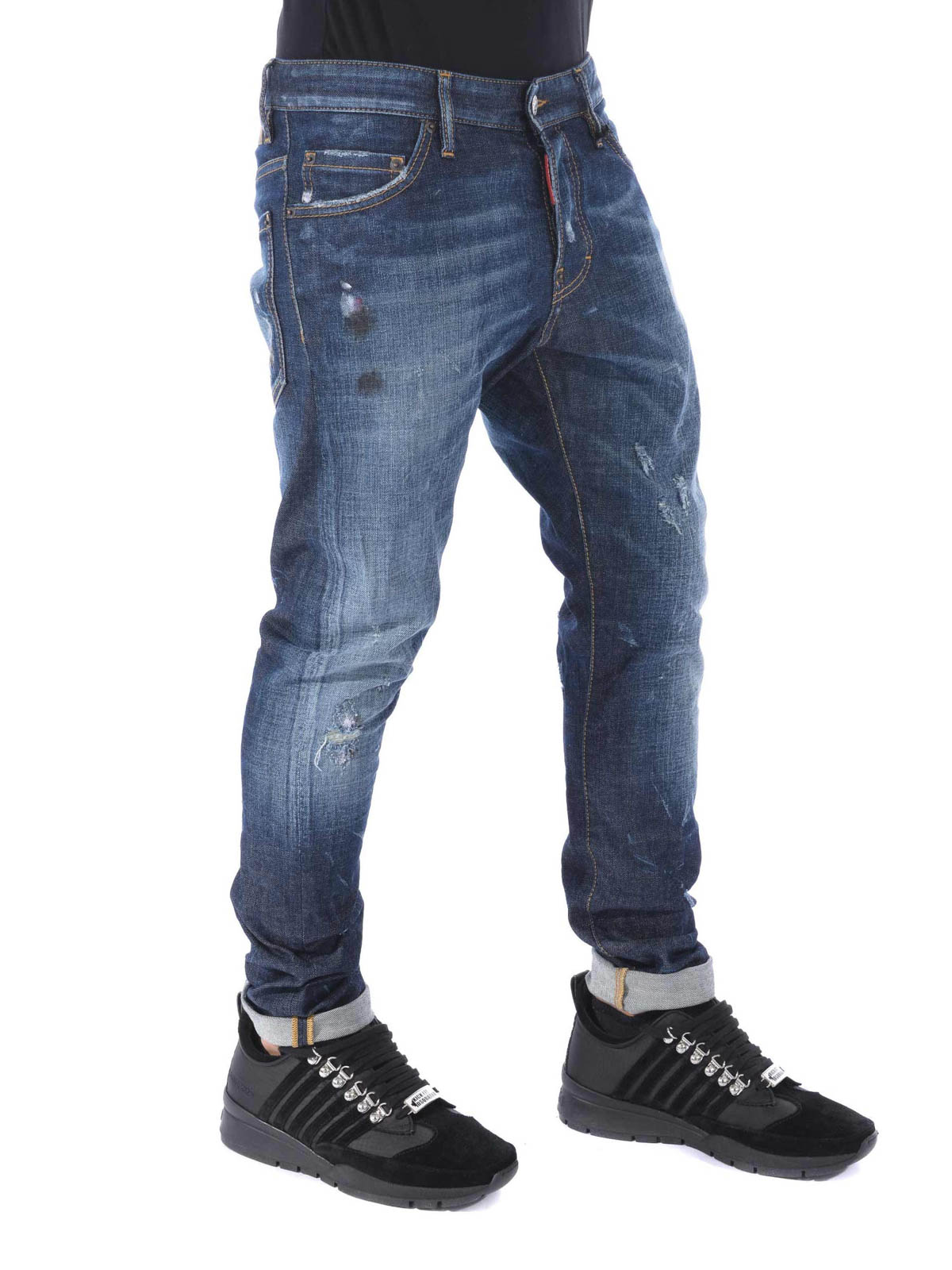 dsquared2 straight jeans
