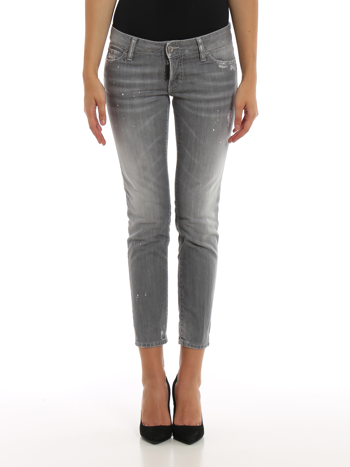Straight leg jeans Dsquared2 - Jennifer Cropped jeans 