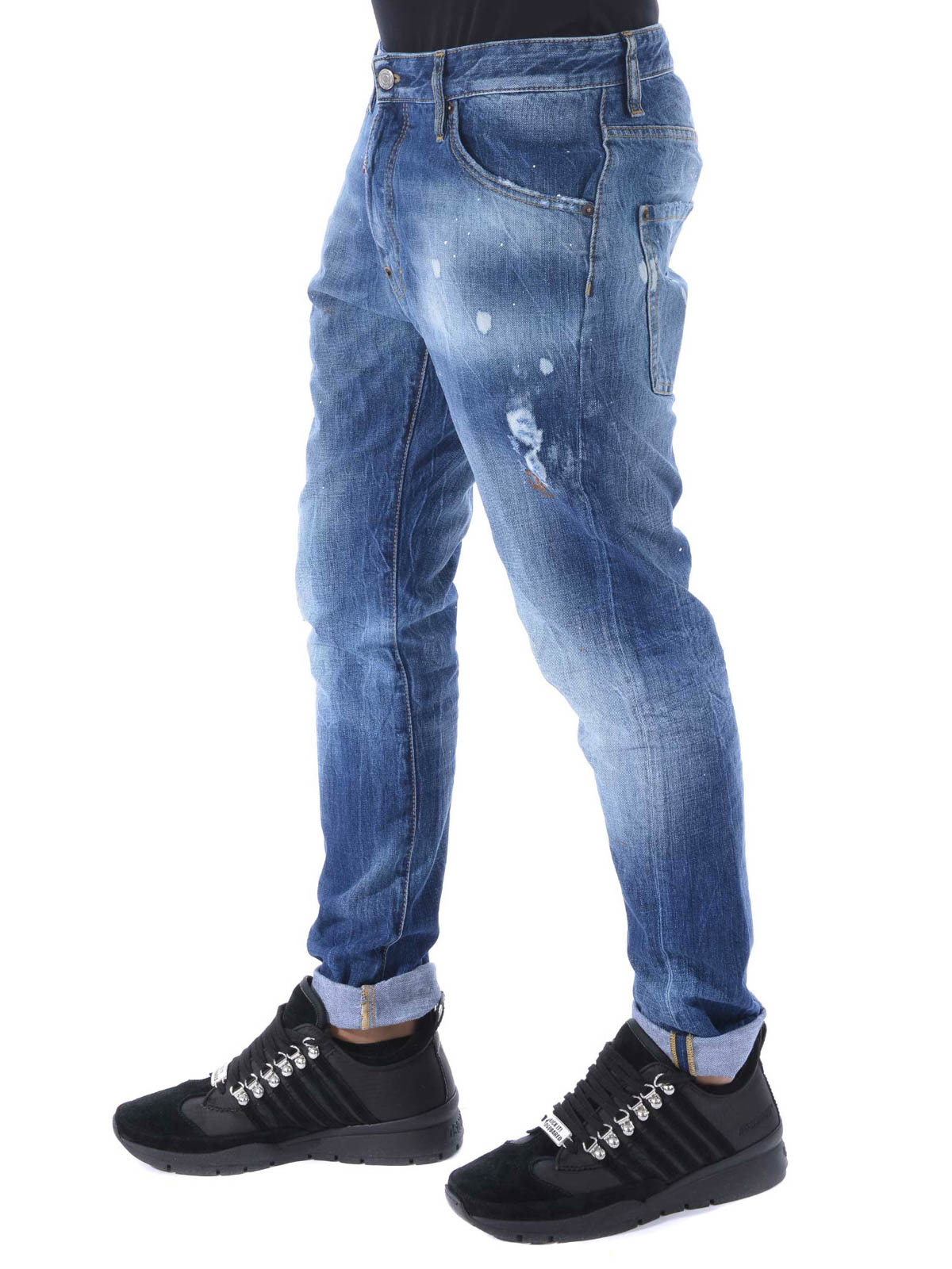 Straight leg jeans Dsquared2 - Kenny Twist jeans - S74LA0791S30309470