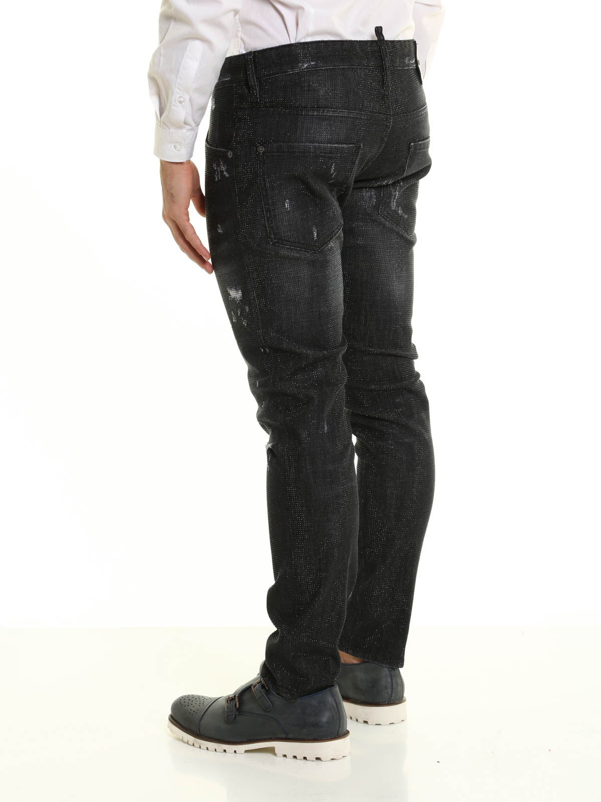 dsquared2 jeans gris