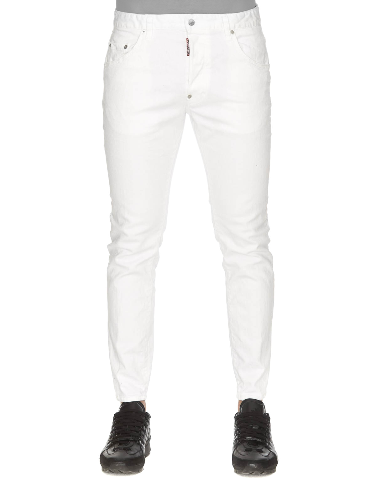 Dsquared2 - Jeans in denim bianco Skater - jeans dritti, a sigaretta -  S71LB0595S39781100