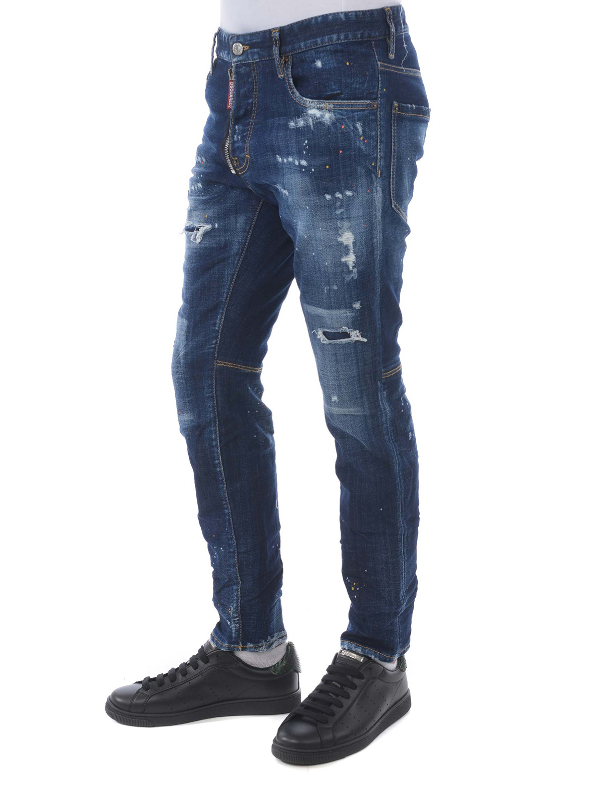 dsquared2 jeans paint