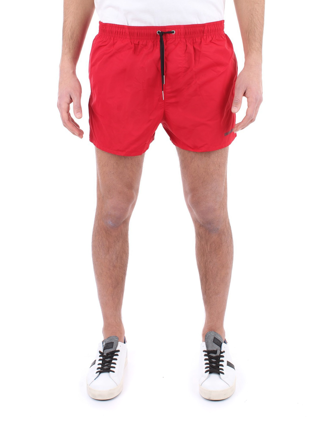 Dsquared2 - Icon red nylon swim shorts 