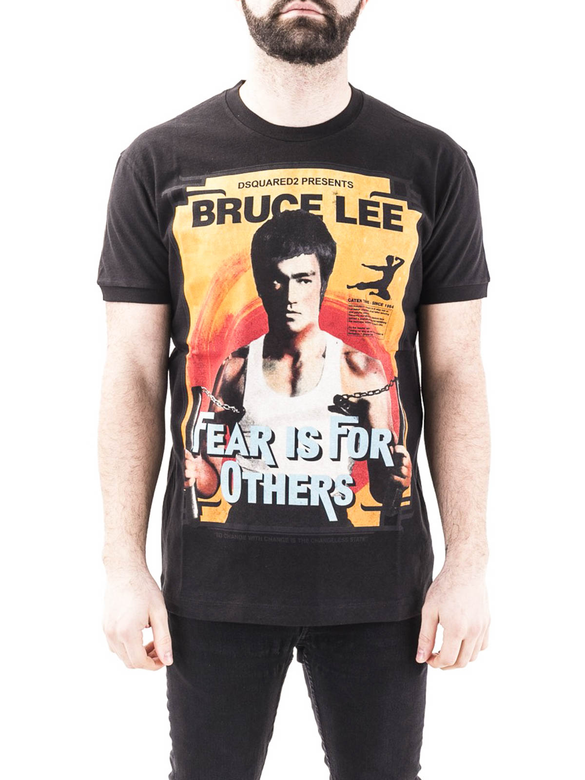 T-shirts Dsquared2 - Bruce Lee cotton T-shirt - S71GD0901S22507900