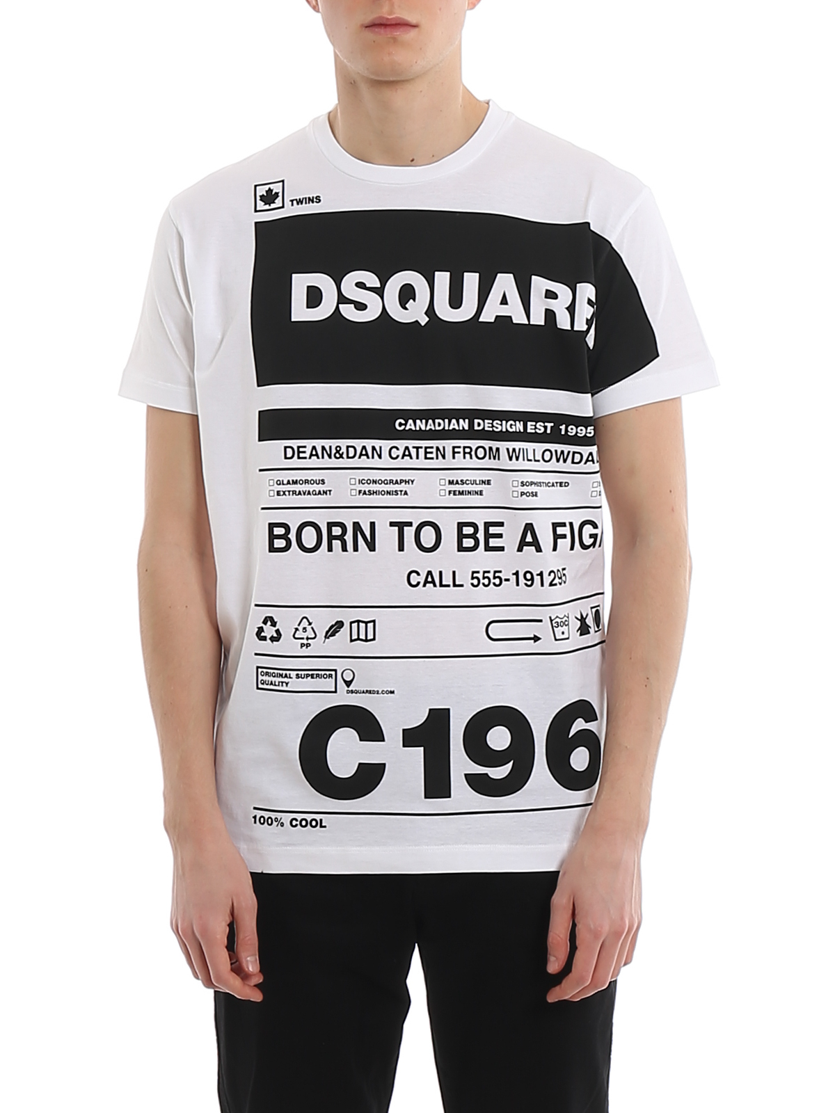Tシャツ Dsquared2 - Tシャツ - 白 - S74GD0697S22427100 | iKRIX.com