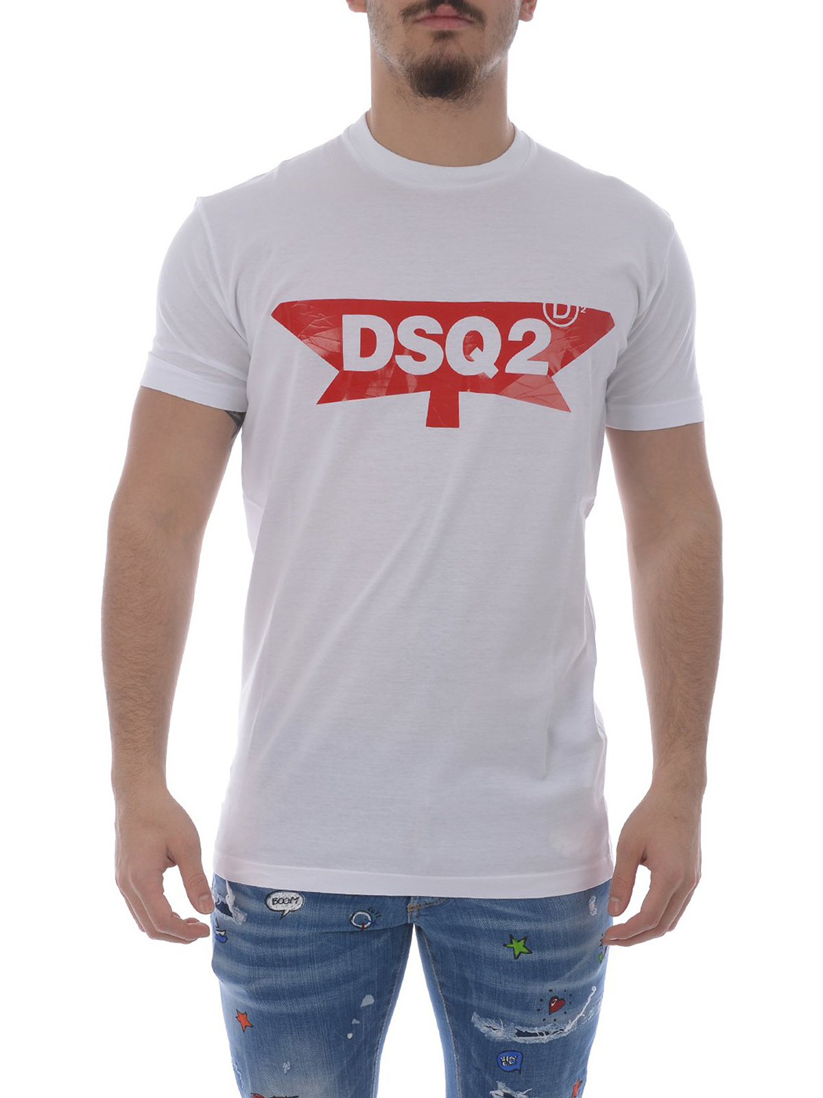 Dsquared2 - DSQ2 cotton T-shirt - t 