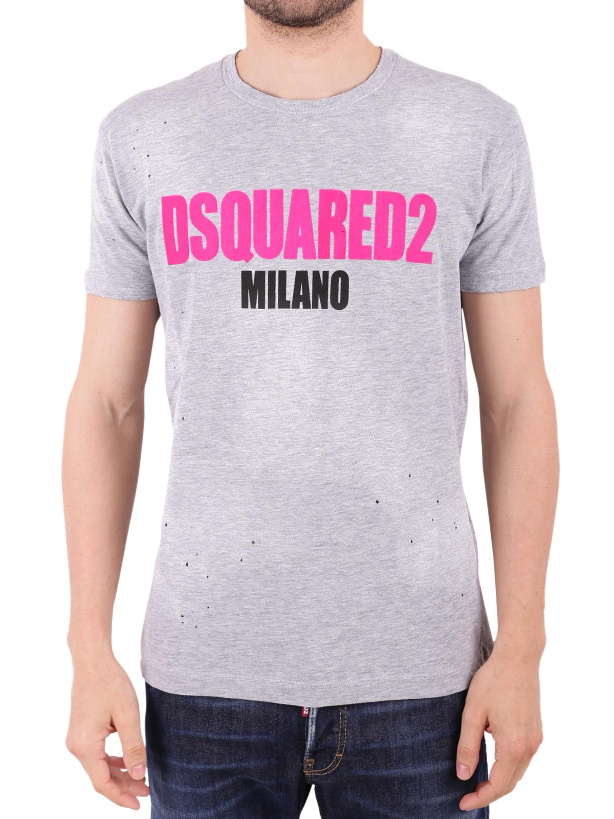 dsquared pink t shirt