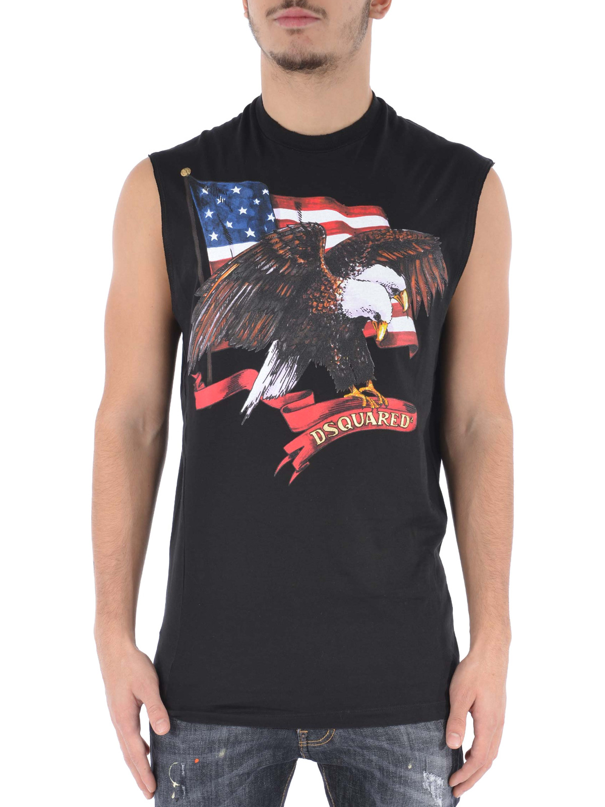 dsquared2 eagle shirt