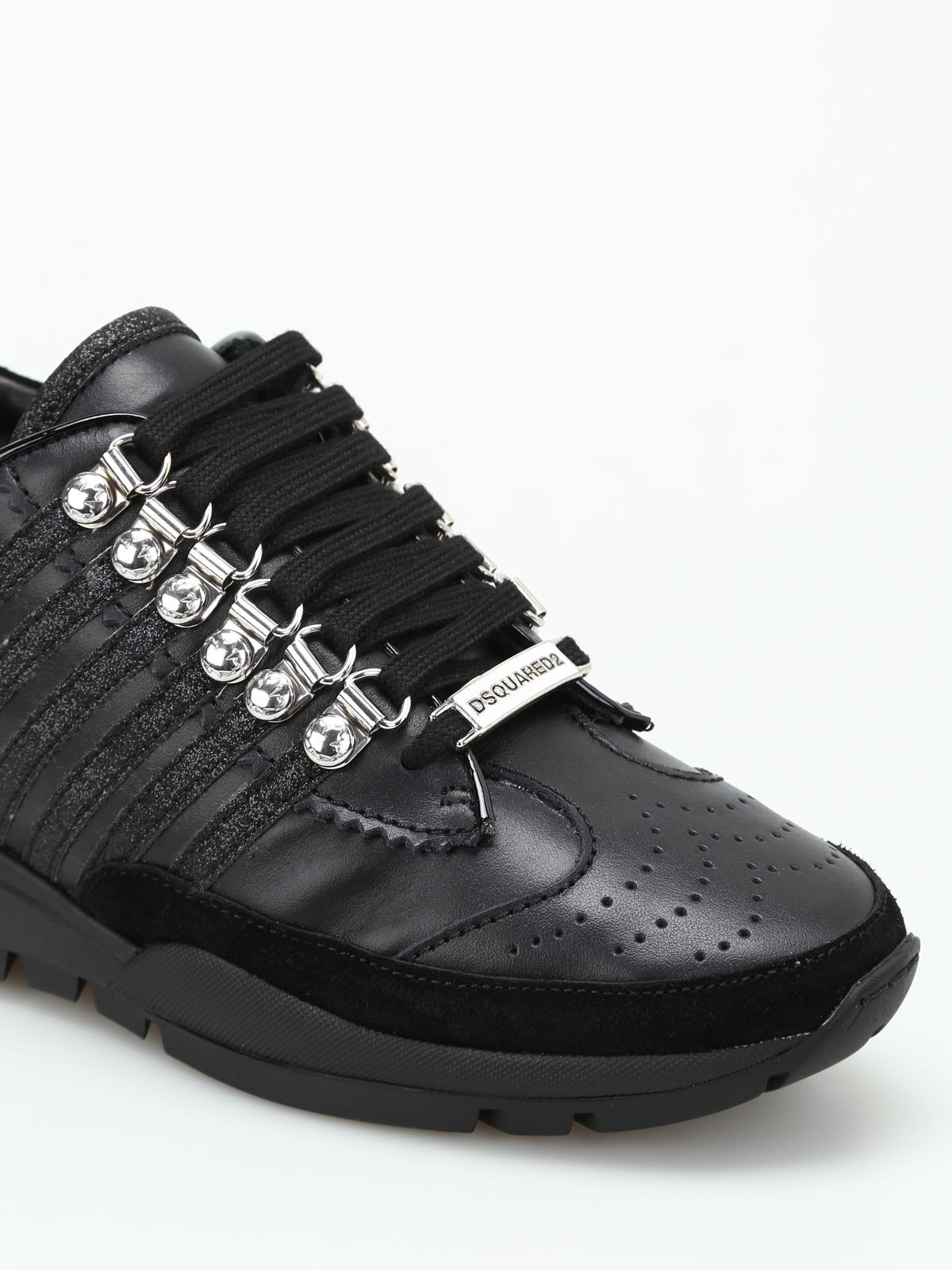 Dsquared2 - 251 black leather sneakers 