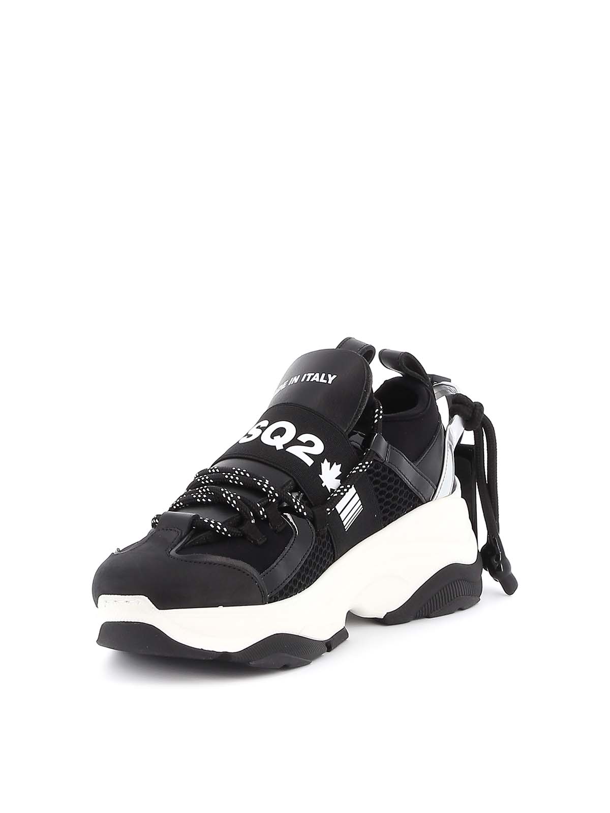 Dsquared2 - D-Bumpy One black sneakers 