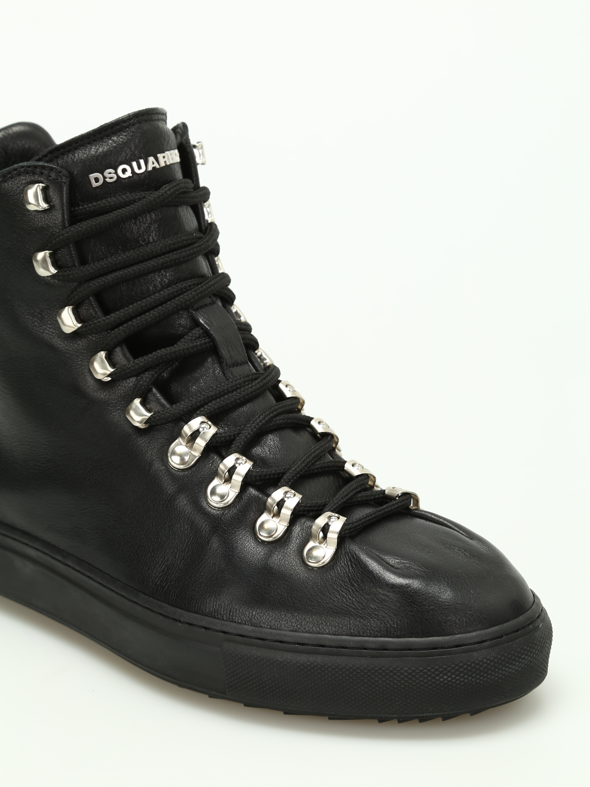 Dsquared2 - Whistler leather high-top 