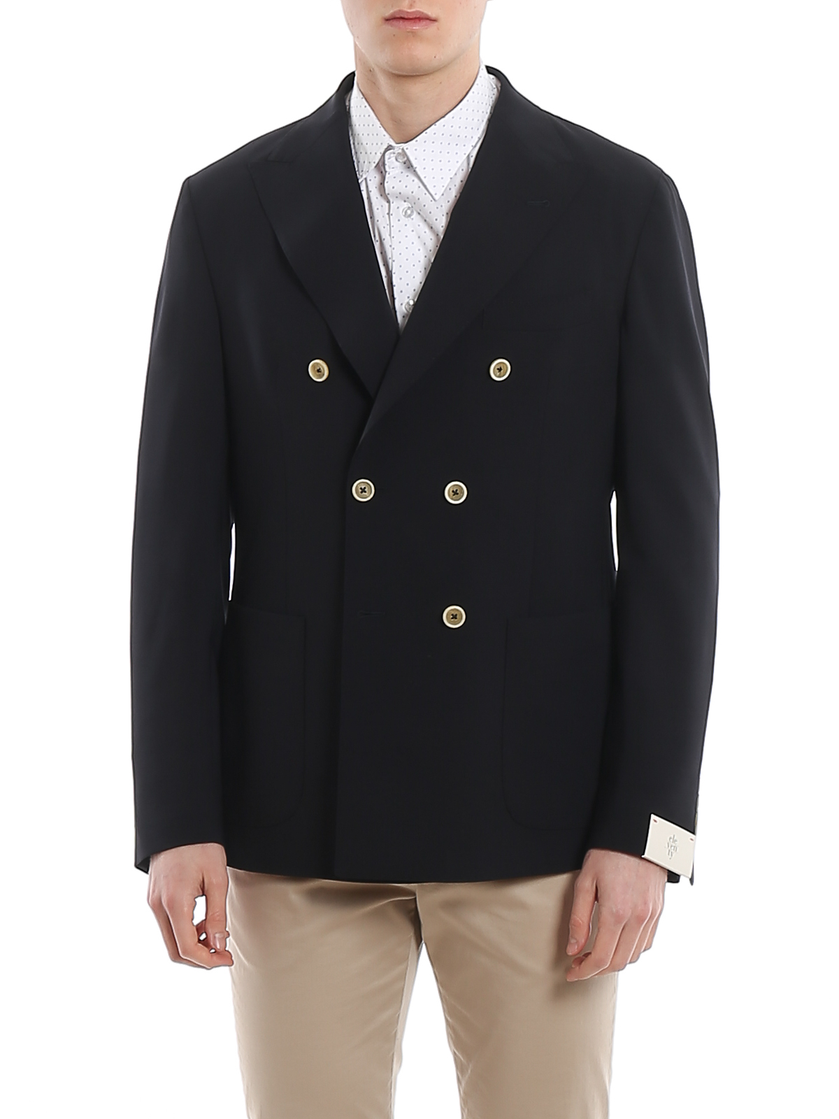 Eleventy Athletic Fit wool blazer blazers A70GIAA04TES0A05311