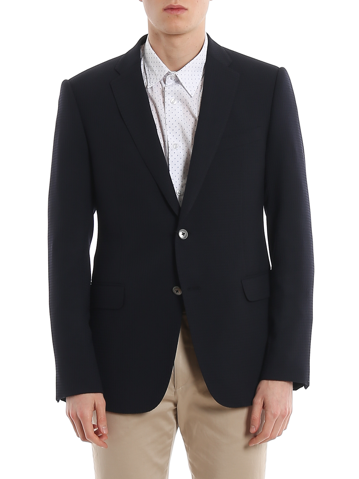 armani wool blazer